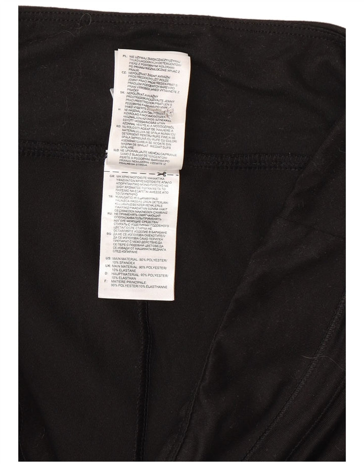 Leggings Adidas Climalite Capri da donna UK 12/14 Poliestere nero medio