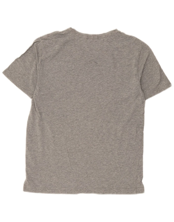 T-shirt da uomo Puma Top Small in cotone grigio