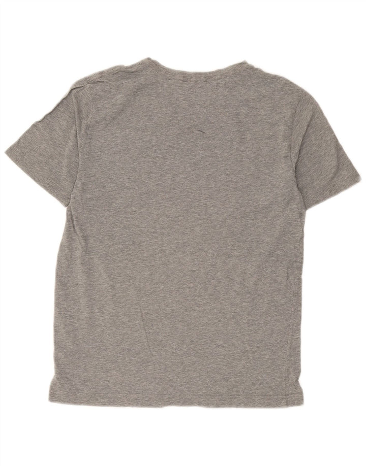 T-shirt da uomo Puma Top Small in cotone grigio