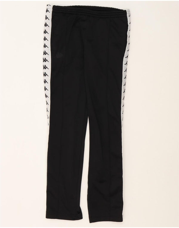 Pantaloni da tuta con grafica Kappa da donna UK 6 XS Poliestere color block nero