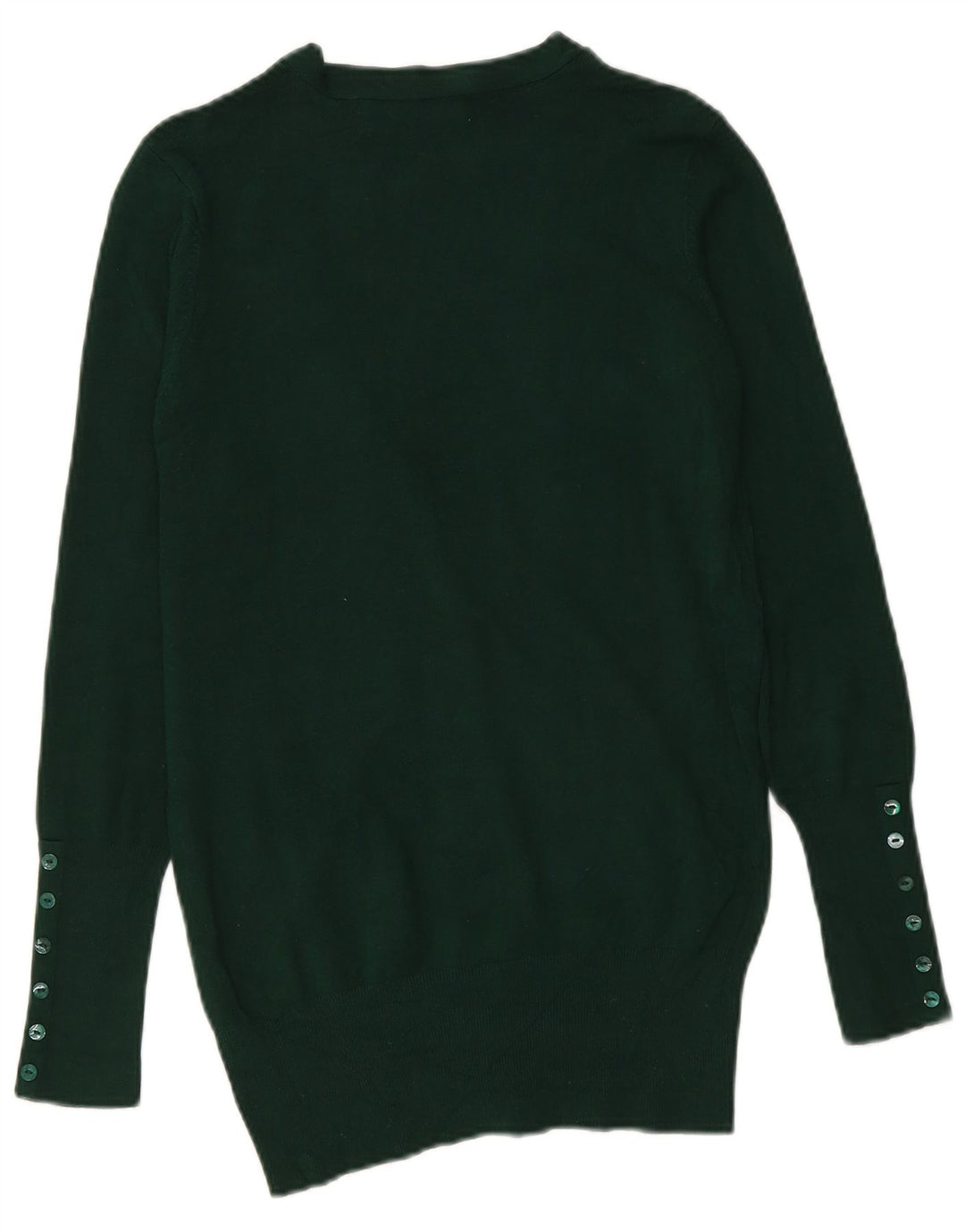 Maglione cardigan da donna Zara UK 14 verde medio