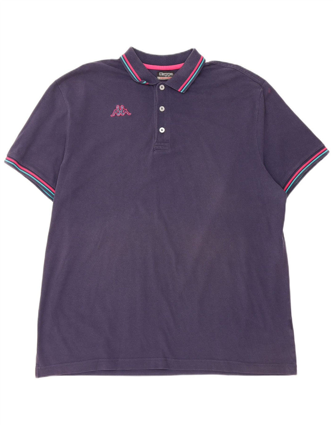 Polo Kappa da uomo 3XL blu navy