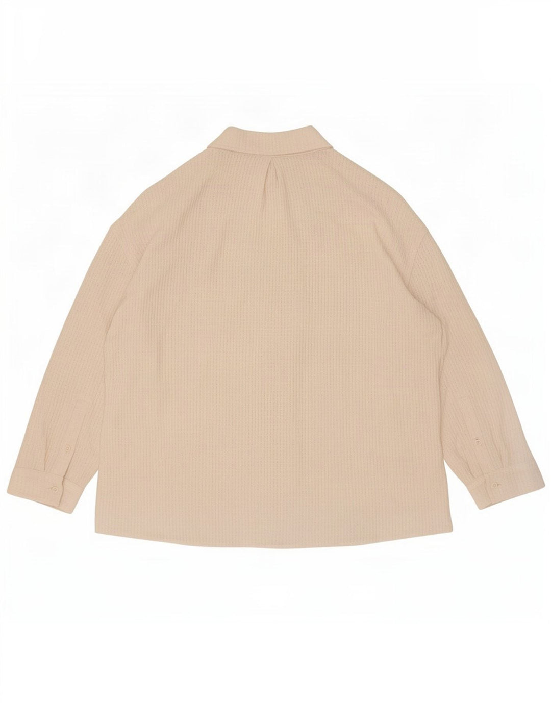 Camicetta camicia oversize da donna Marks & Spencer UK 16 Large in viscosa bianco sporco