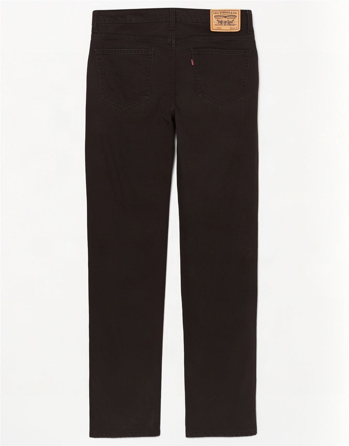 Levi's Uomo 752 Jeans dritti W34 L34 Cotone Nero