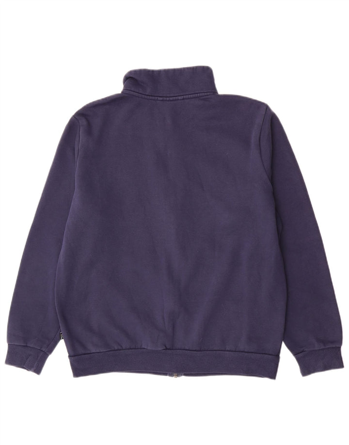 Giacca da ginnastica da uomo Puma media cotone blu navy