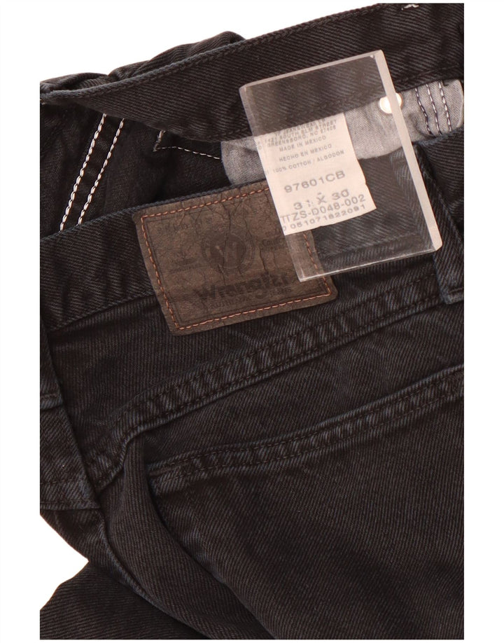 Jeans corti da uomo Wrangler W31 L24 cotone nero