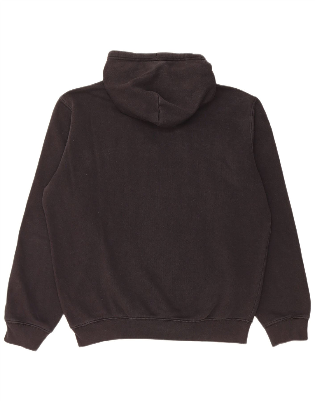 Felpa con cappuccio grafica da uomo Champion Medium nera
