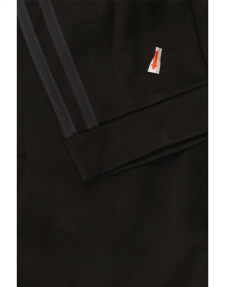 Giacca da ginnastica da uomo Adidas XL nera in poliestere