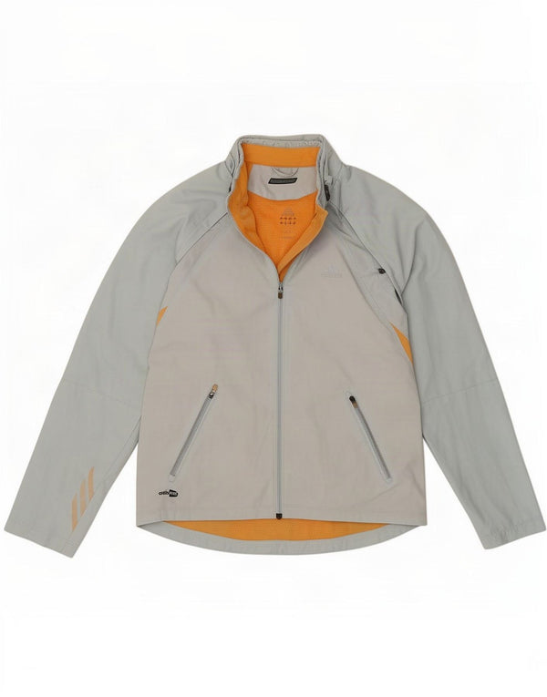 Adidas Giacca da tuta da donna UK 12 Blu medio Poliestere