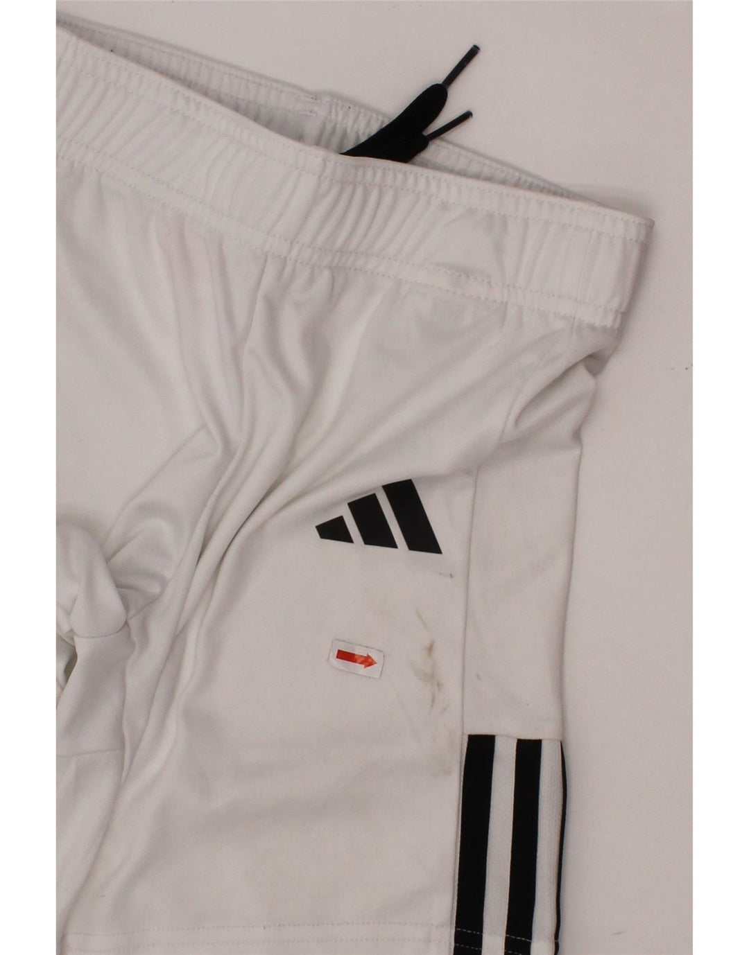 Pantaloncini sportivi ADIDAS Aeroready da bambino 7-8 anni in poliestere bianco