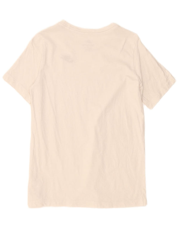 T-shirt Nike Ragazzo Top 13-14 Anni XL Cotone Bianco