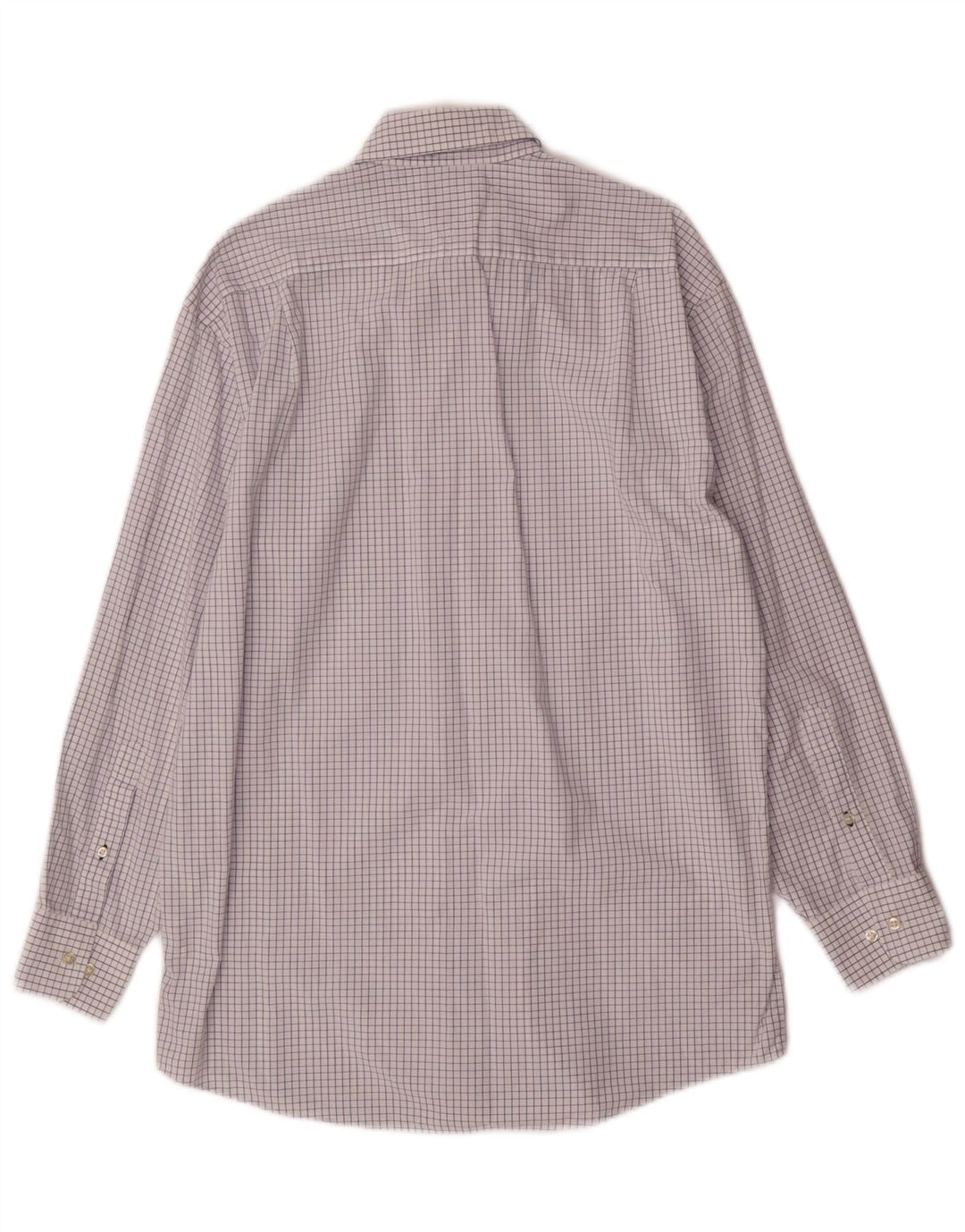 TOMMY HILFIGER Mens Regular Fit Shirt Size 15 1/2 Medium White Check