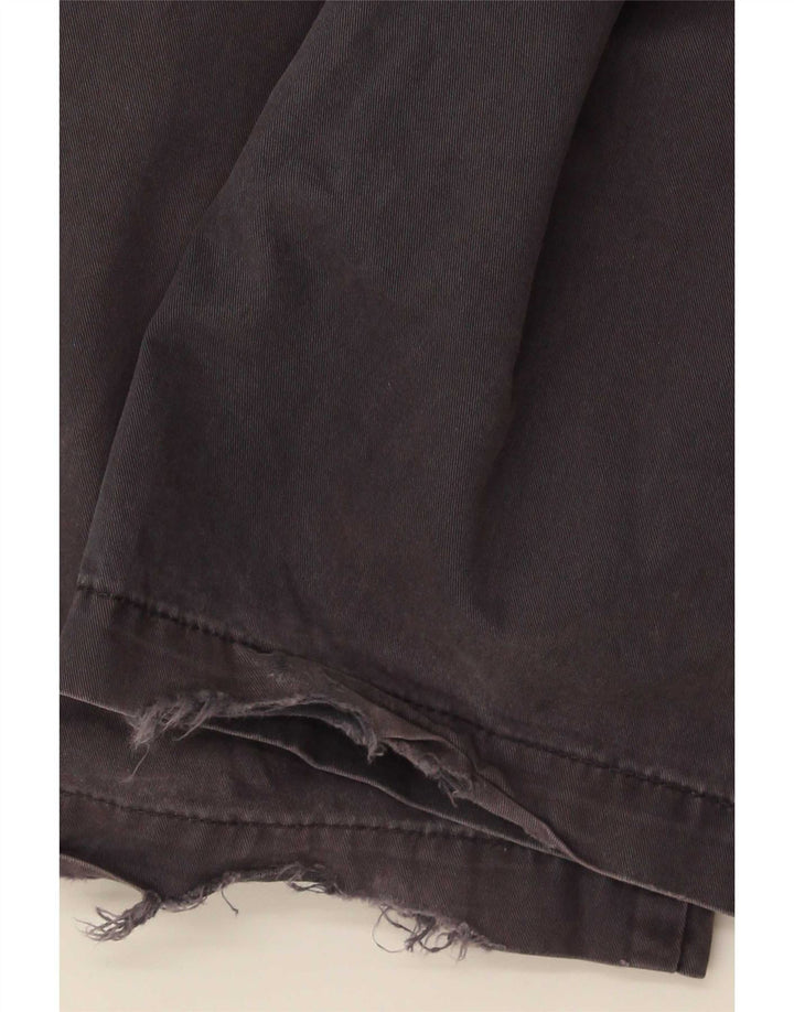 Pantaloni da abito dritti da uomo Marks & Spencer W42 L29 cotone grigio