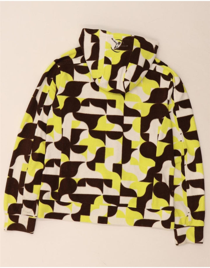 Giacca in pile con cappuccio da donna CHIEMSEE UK 18 XL multicolore geometrica