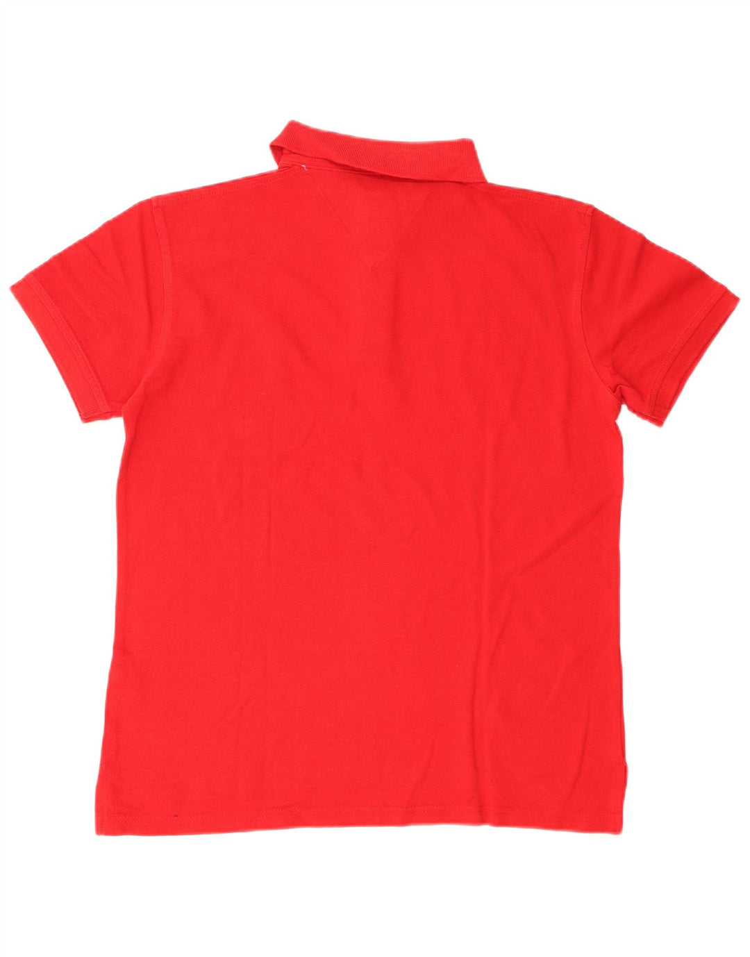 Polo da uomo Tommy Hilfiger in cotone rosso medio