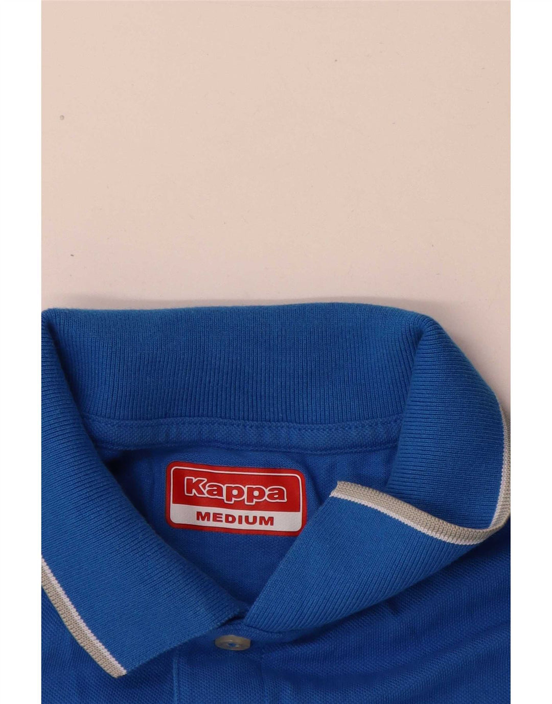 Polo Kappa da uomo vestibilità regolare blu medio