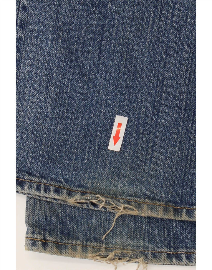 Jeans bootcut da donna Replay W26 L32 cotone blu