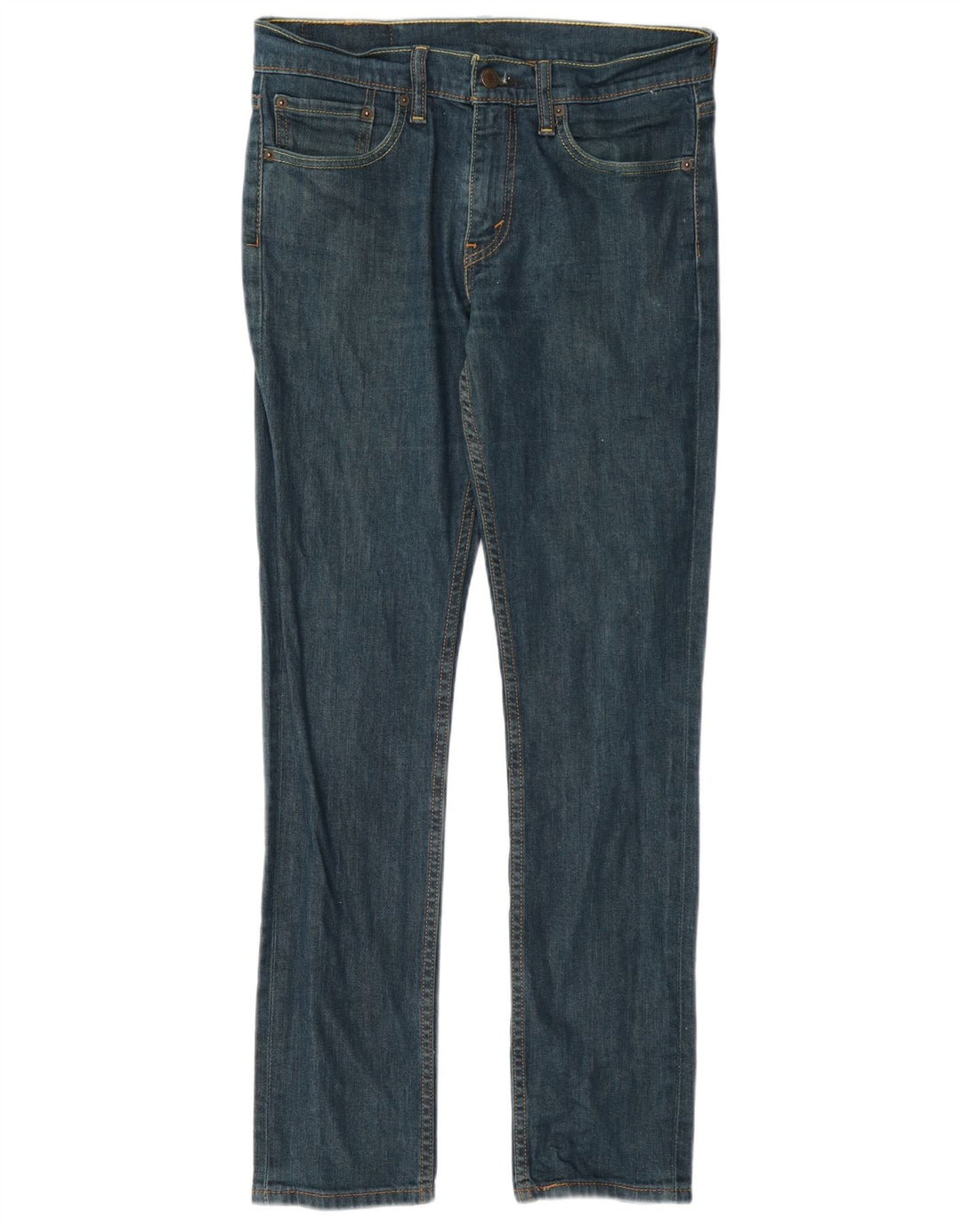Levi's Uomo 511 Slim Jeans W31 L32 Cotone Blu