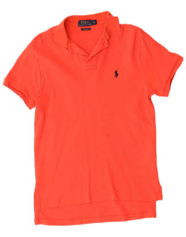 Polo Ralph Lauren da uomo su misura XS in cotone rosso
