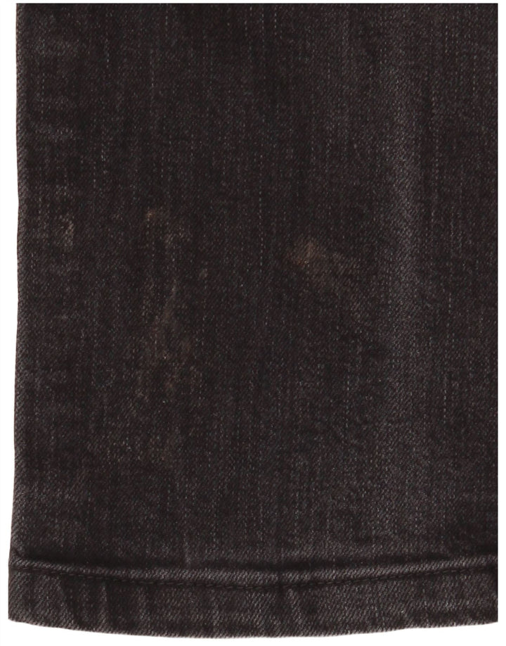 Jeans dritti da donna Lee W29 L30 cotone nero