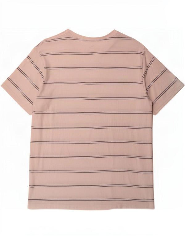 T-shirt da uomo Rip Curl vestibilità standard, top a righe bianche grandi