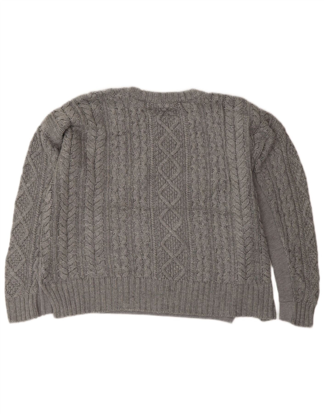 Felpa con grafica oversize da donna SUPERDRY UK 14 Grigio medio
