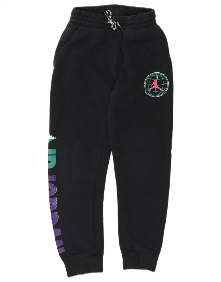 Pantaloni da tuta con grafica Jordan da ragazzo, pantaloni da jogging, 10-11 anni, colore medio, nero
