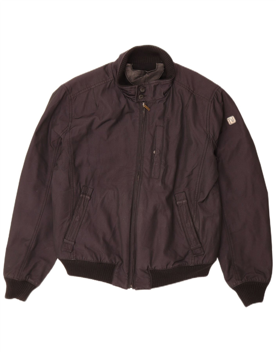 Giubbotto Bomber Uomo TRUSSARDI JEANS IT 52 XL Nero Poliestere