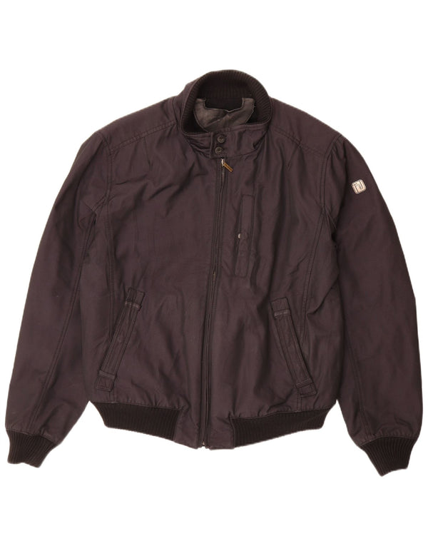 Giubbotto Bomber Uomo TRUSSARDI JEANS IT 52 XL Nero Poliestere