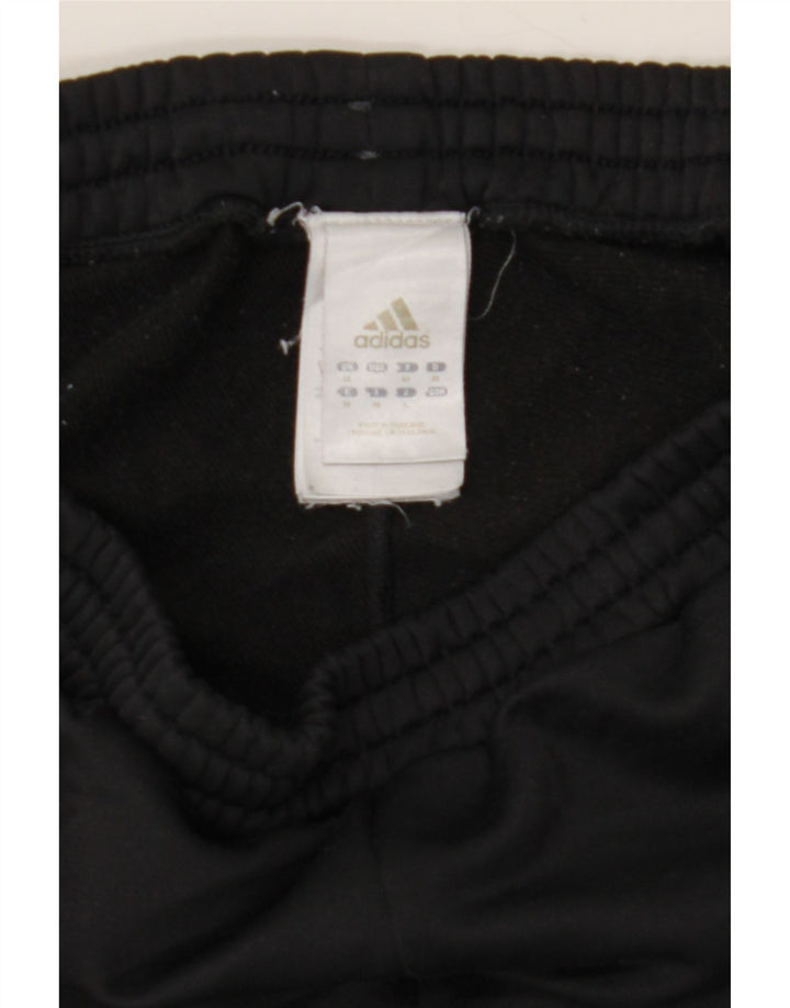 Pantaloni da tuta da donna ADIDAS UK 12 Medium Nero Poliestere