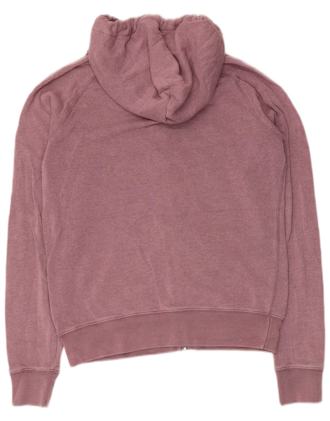 Maglione con cappuccio con zip grafica da donna Jack Wills UK 10 piccolo poliestere rosa