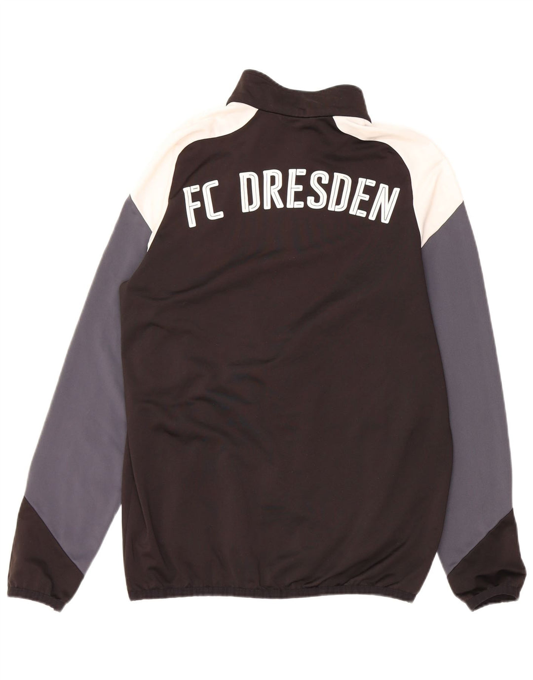 Giacca da ginnastica grafica da uomo Puma, colore nero medio, in poliestere a blocchi di colore