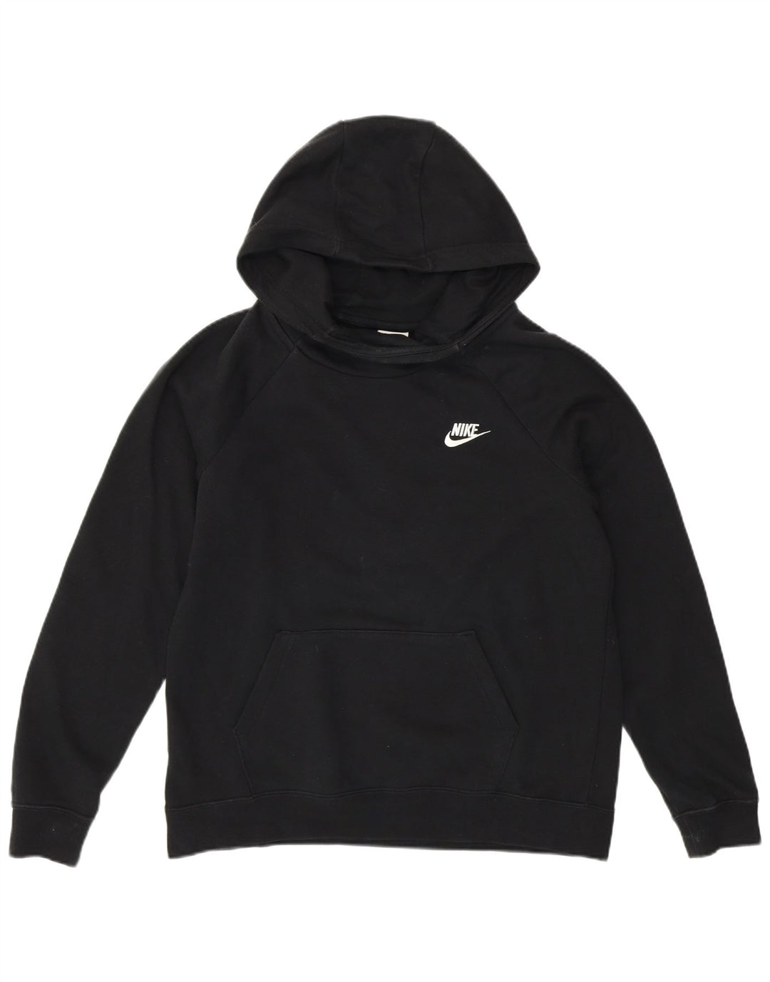 Maglione con cappuccio da donna NIKE UK 14 medio nero