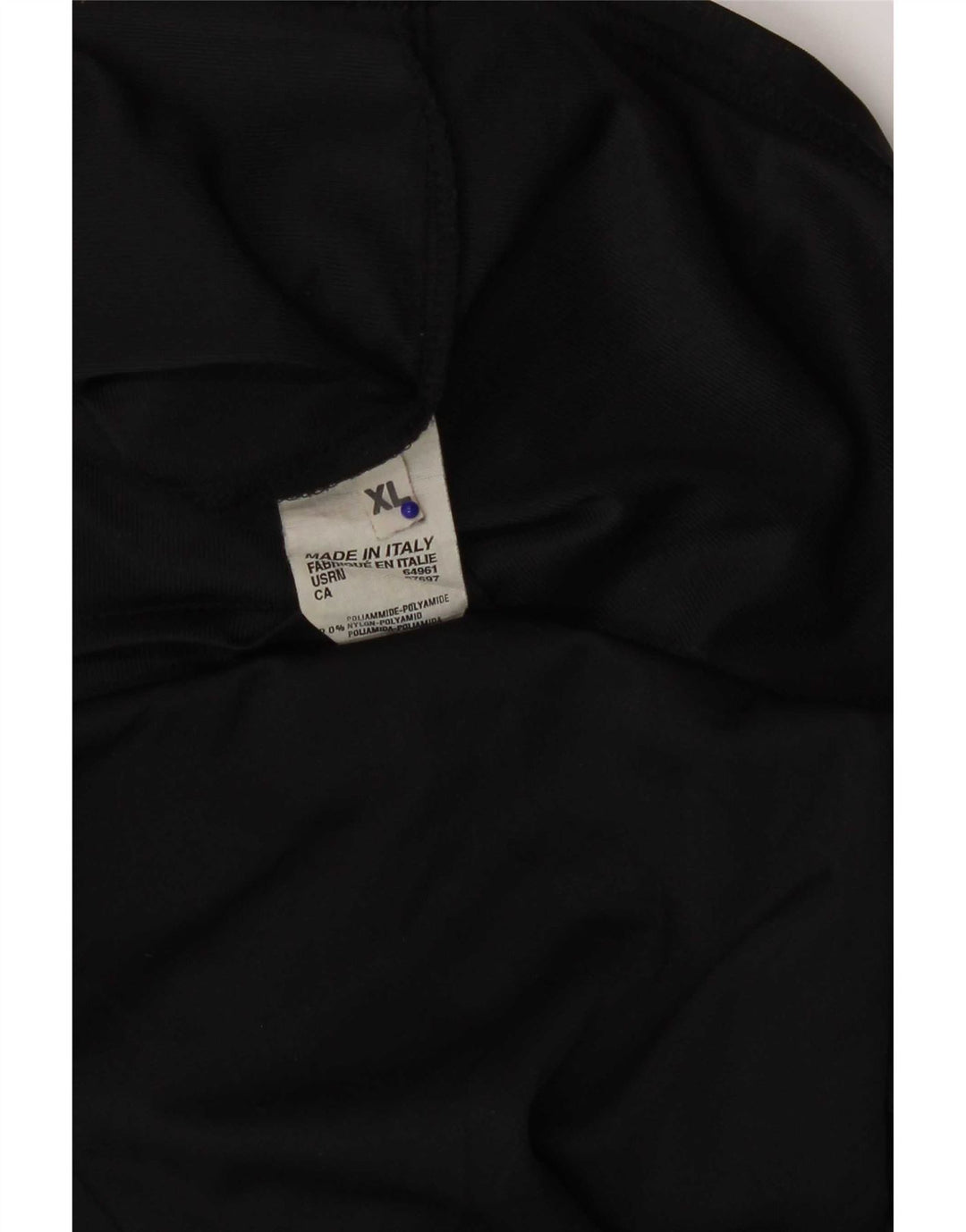 Camicia Benetton Donna UK 18 XL Nera Poliammide