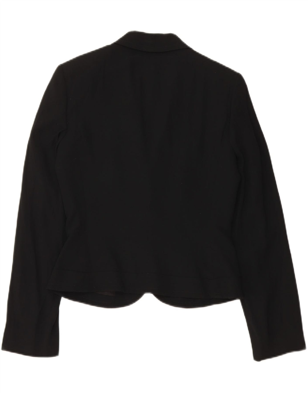 Giacca blazer a 1 bottone corta da donna Seventy IT 40 piccola in viscosa nera