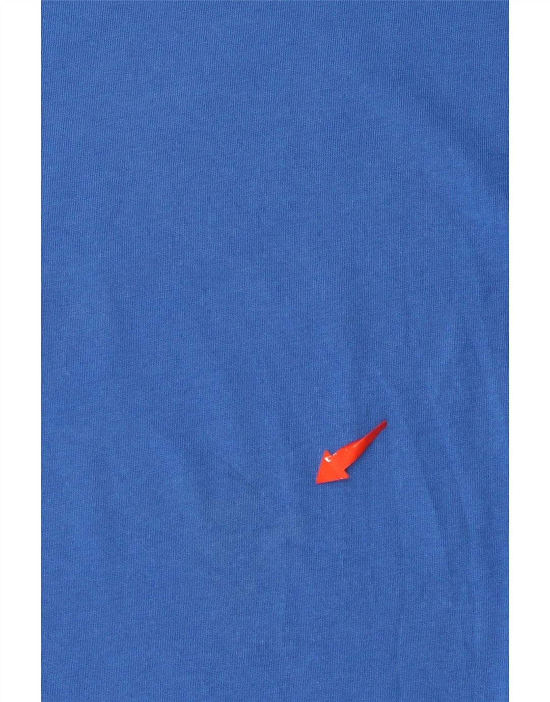 T-shirt grafica da uomo NIKE Top piccola in cotone blu