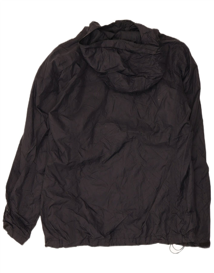 Giacca antipioggia con cappuccio da donna Columbia UK 16 grande nylon nero