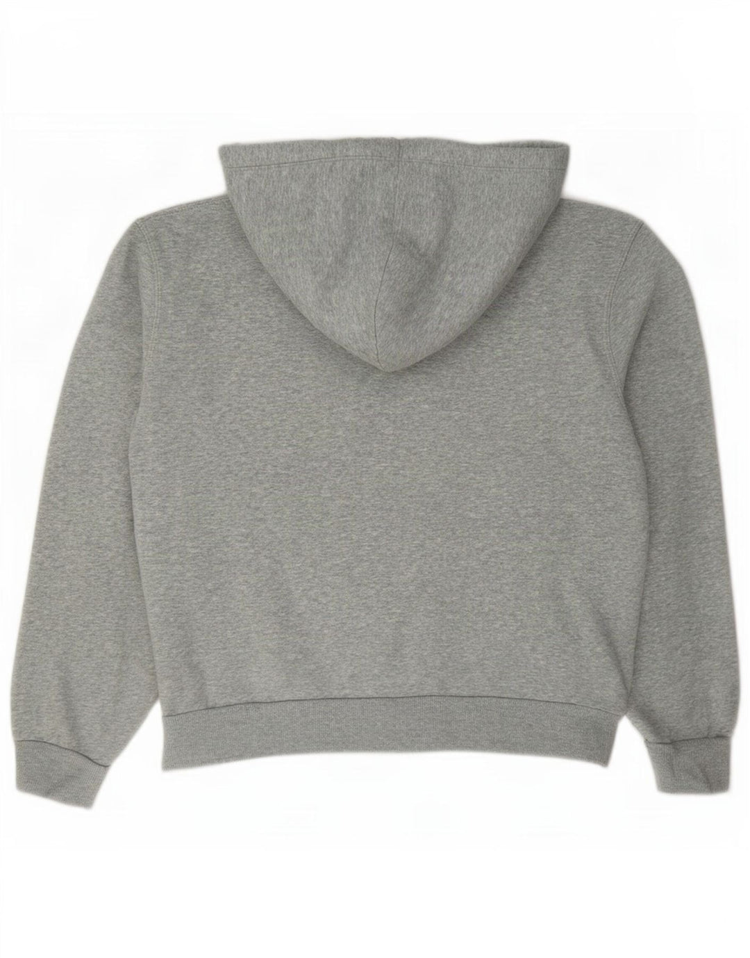 Maglione con cappuccio e zip da donna Converse UK 14 Cotone chiazzato grigio medio