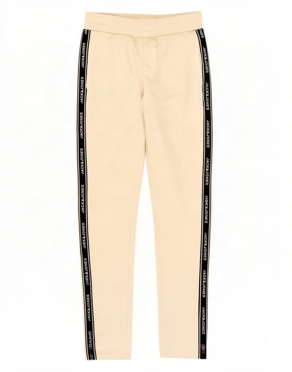 Pantaloni da tuta con grafica da uomo Jack & Jones XS Off White Colourblock