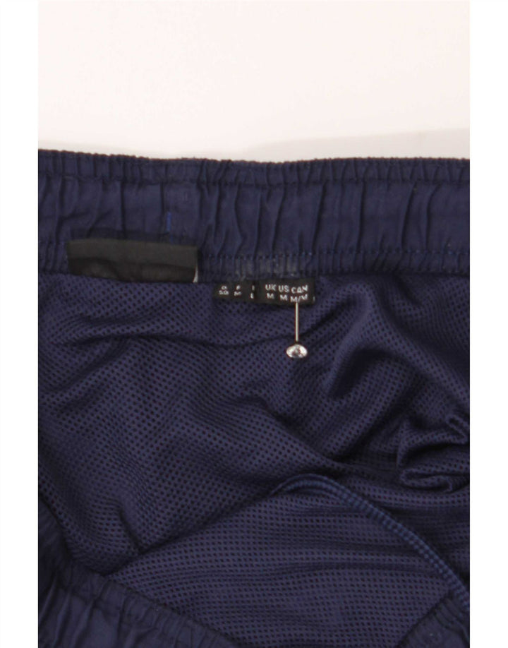 Pantaloncini sportivi da uomo Fila medi in poliestere blu navy