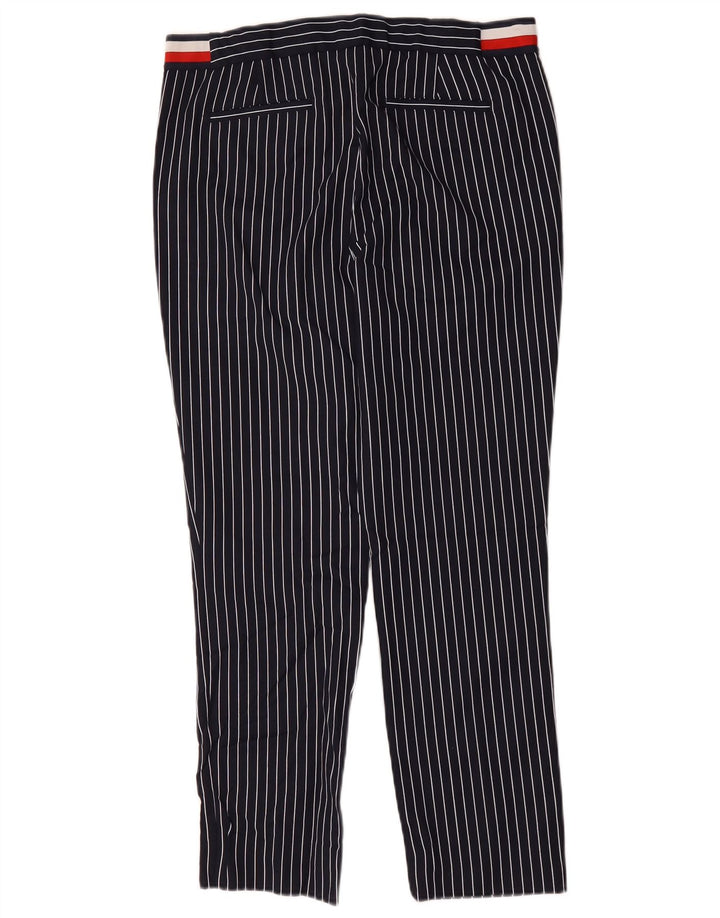 Pantaloni chino da donna Tommy Hilfiger US 8 medi W32 L27 Blu navy
