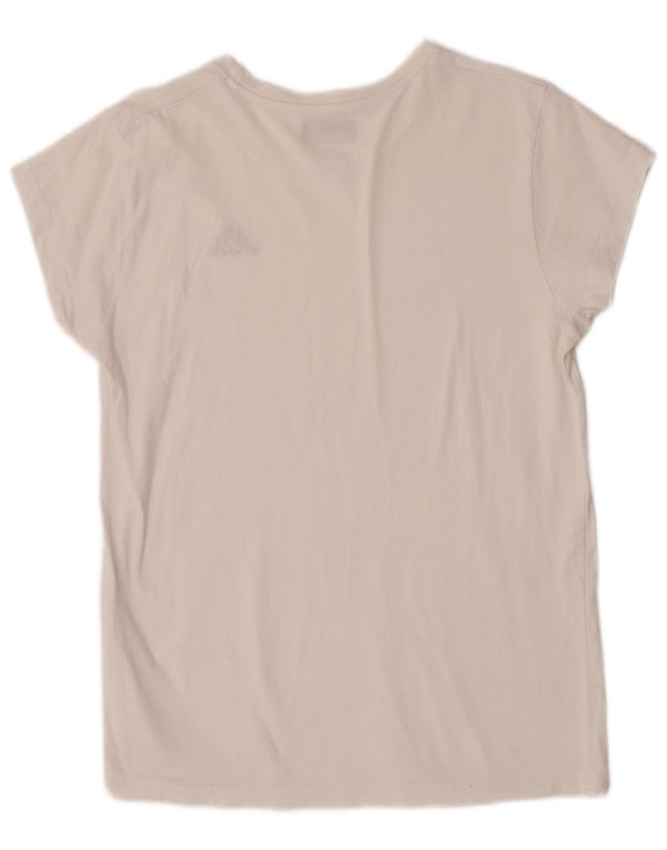 Maglietta Kappa Bambina 15-16 Anni 2XL Bianca