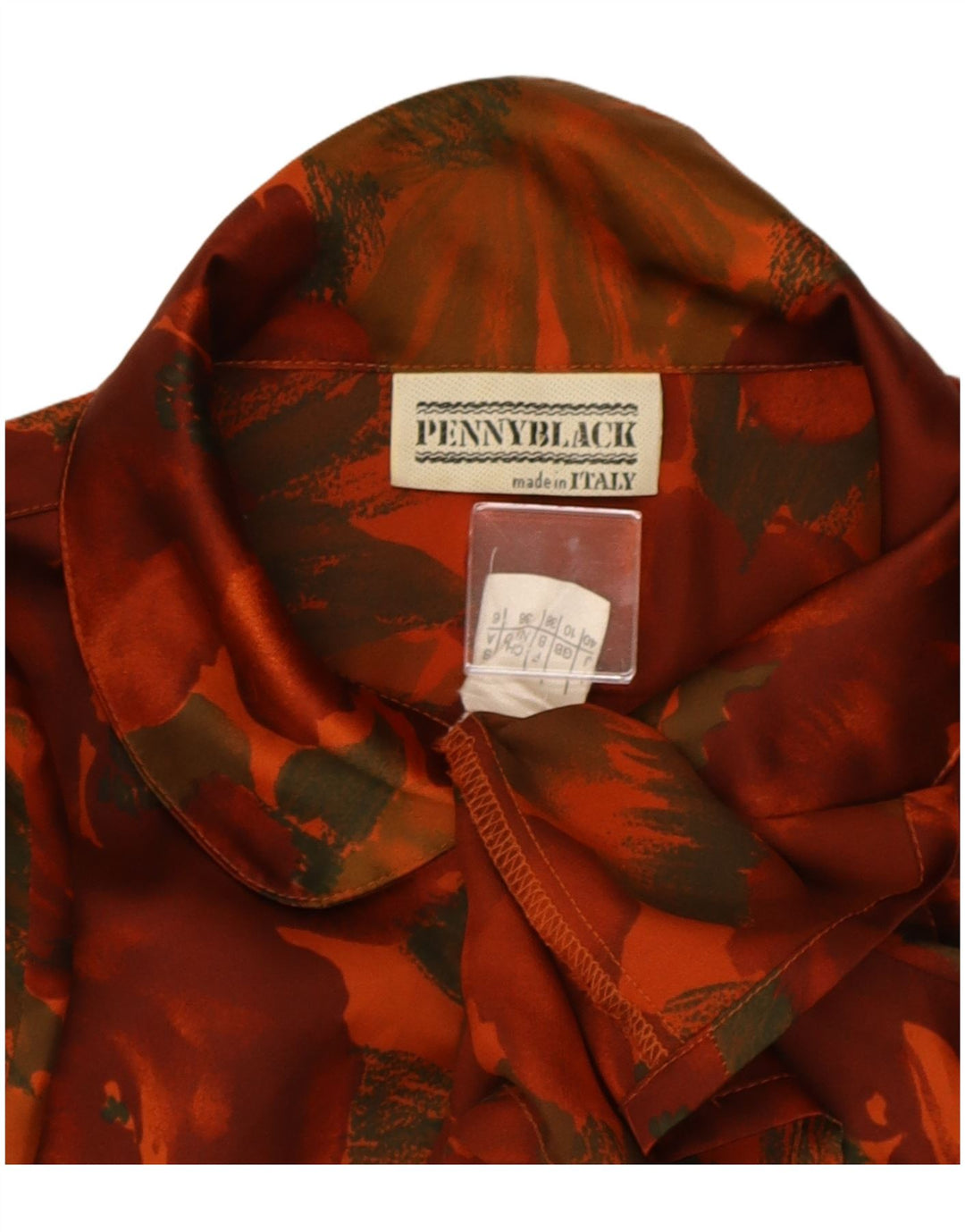 Penny Black Camicia oversize da donna Camicetta UK 10 Piccolo rosso floreale