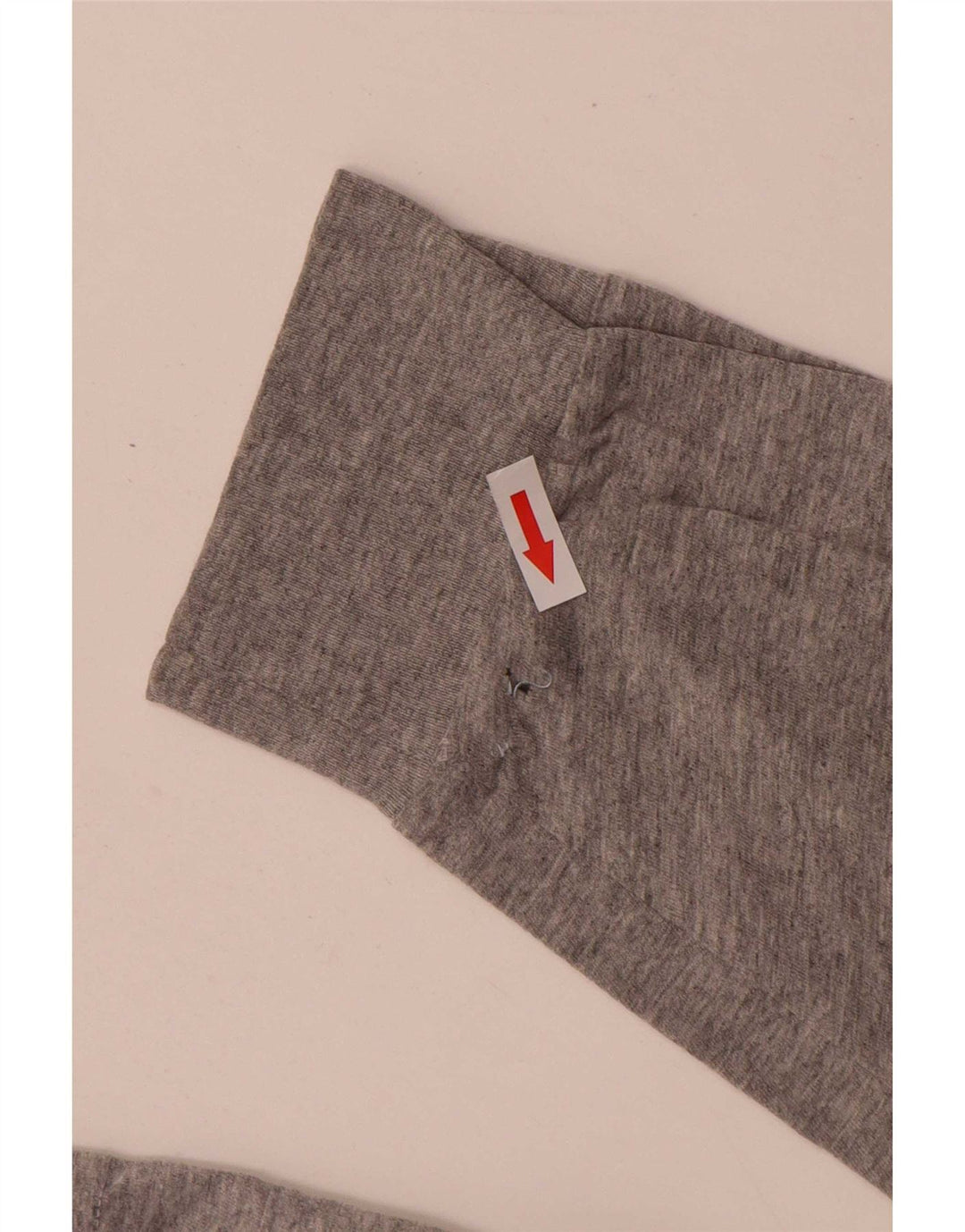 Vans Maglietta da uomo con vestibilità classica, grafica, manica lunga, grande, cotone chiazzato grigio