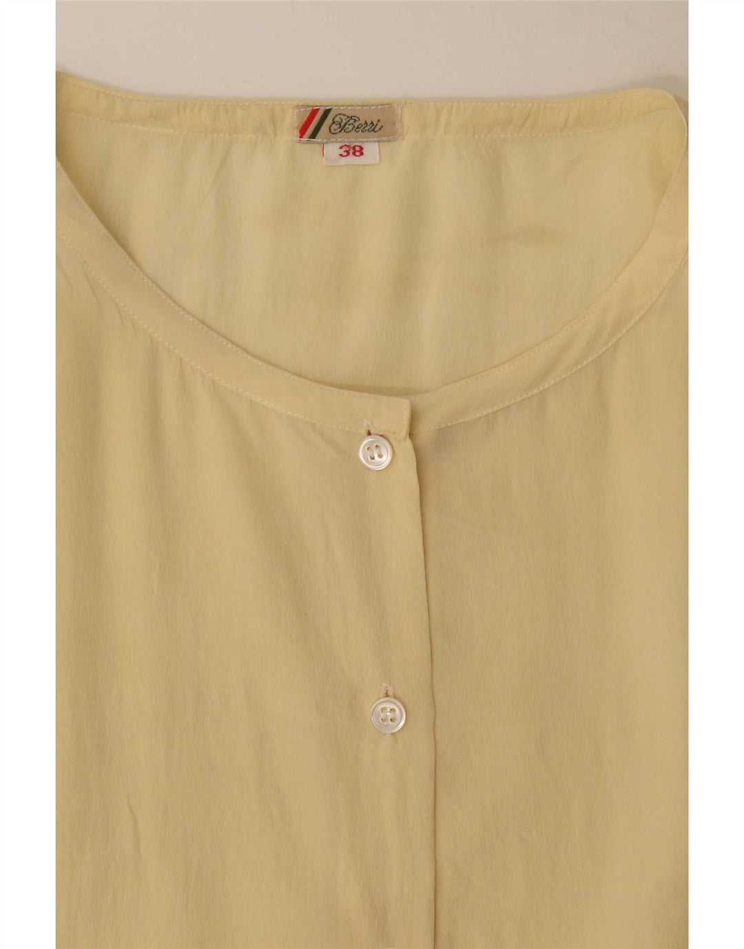 Camicia a maniche corte da donna Berri Camicetta EU 38 Giallo medio