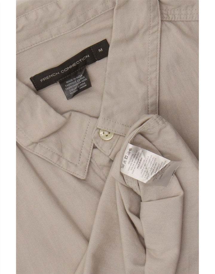 Camicia da uomo FRENCH CONNECTION Cotone beige medio