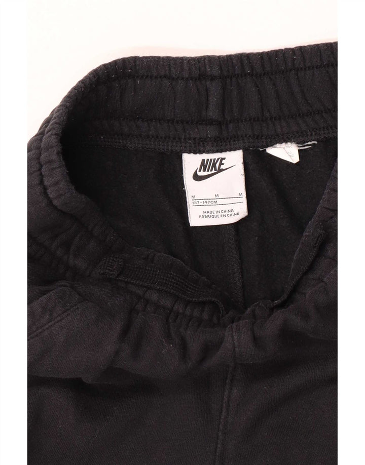Pantaloni da tuta con grafica Nike da ragazzo, pantaloni da jogging, 10-11 anni, medio, neri