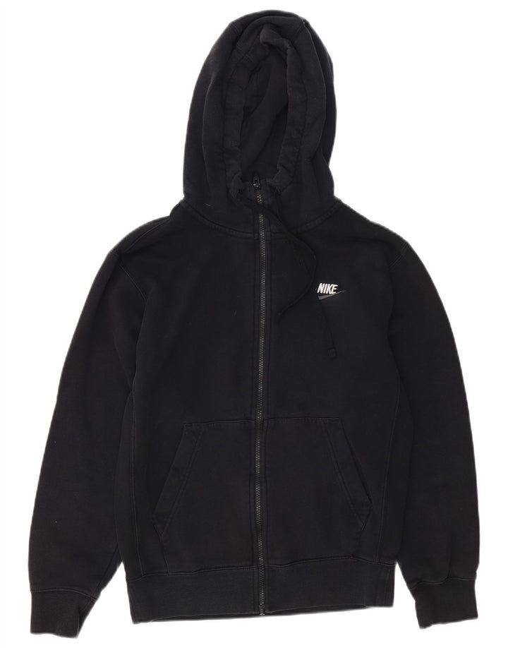Felpa con cappuccio e zip Nike da uomo XS nera