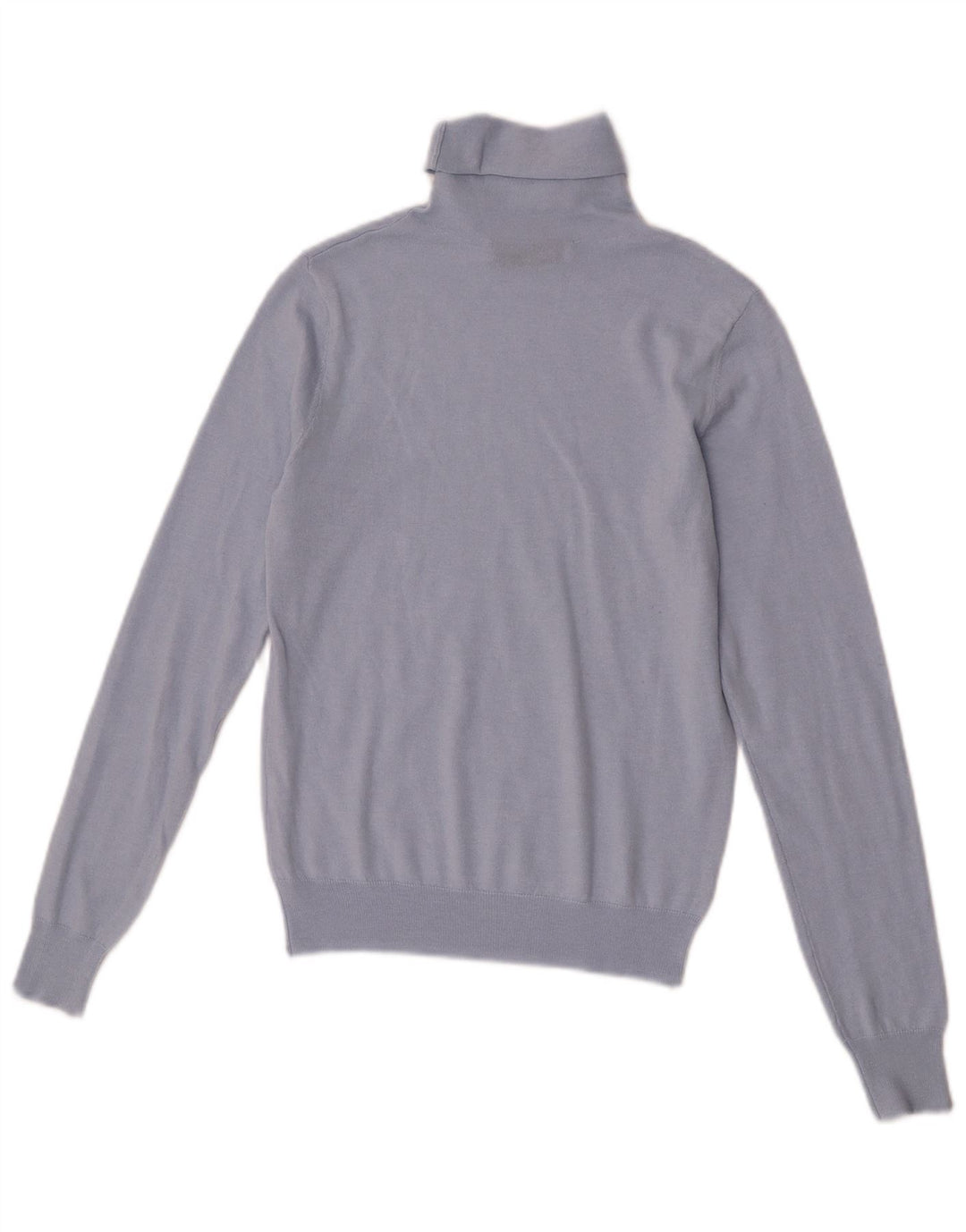 Maglione maglione collo alto da donna Zara UK 12 Blu medio