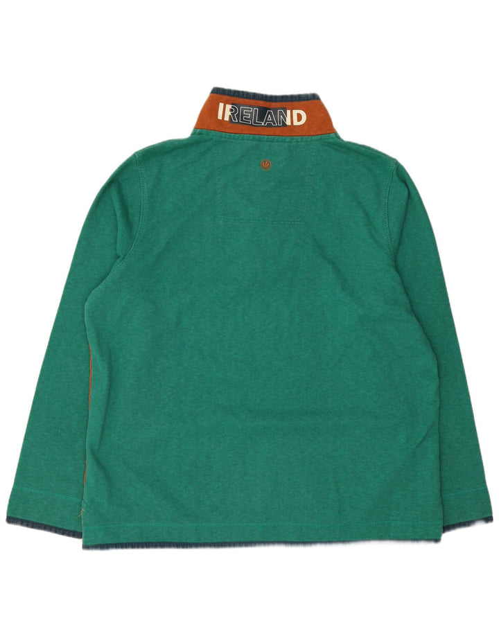 Felpa grafica da uomo Fat Face Irlanda Felpa 2XL Cotone verde